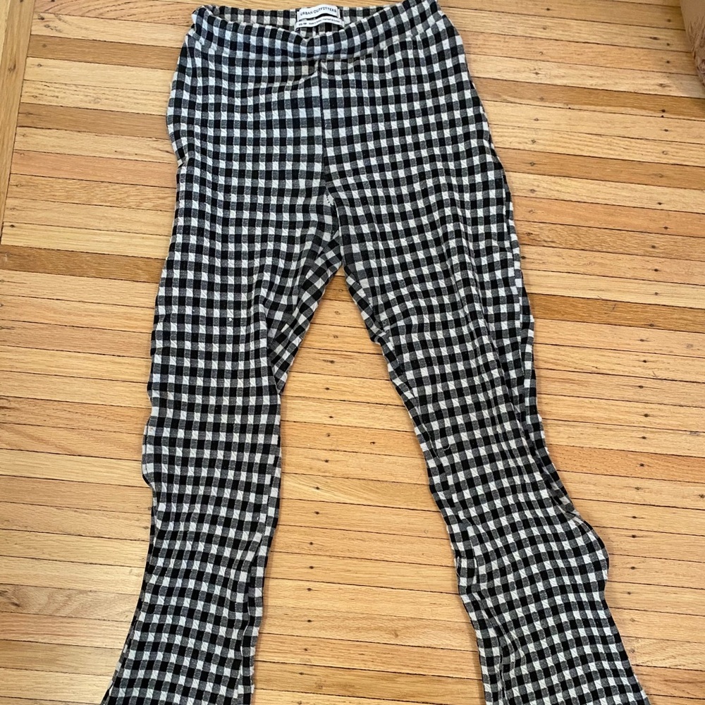 Urban Outfitters Checkered Flare Pants